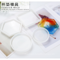 Any color silicone rubber doughnut coaster silica gel cup pads